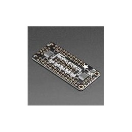 1 pcs : 3249 - Adafruit Accessories Adafruit NeoPXL8 FeatherWing for Feather M0 - 8 x DMA NeoPixels!