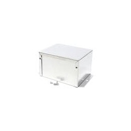 1 pcs : 1411FBLU - Enclosures, Boxes & Cases Utility Enclosure - 5.0 x 4.0 x 3.0' - Unfinished Aluminum w /Flanges