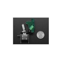 1 pcs : 3307 - Adafruit Accessories Illuminated Toggle Switch w/ Grn Cover