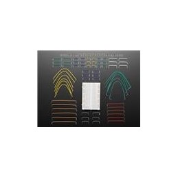1 pcs : 3314 - Adafruit Accessories 1/2 Breadbrd + 78 pc 22AWG Jumper Wire