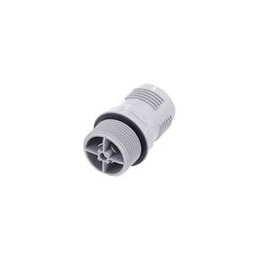 1 pcs : 1424010 - Circular Metric Connectors QPD W4X2,5 M25 FC GY