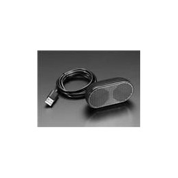1 pcs : 3369 - Adafruit Accessories Mini External USB Stereo Speaker