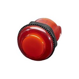 1 pcs : 3489 - Adafruit Accessories Arcade Button w/LED Translucent Red