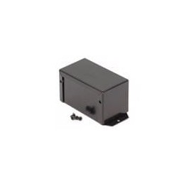 1 pcs : 1411FBHBK - Enclosures, Boxes & Cases Utility Enclosure - 4.0 x 2.2 x 2.2' - Aluminum Black w/ Flanges