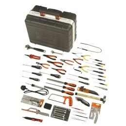 1 Kit - Bahco 66 Piece Electronics Tool Kit with Case
