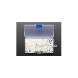 1 pcs : 3658 - Adafruit Accessories White Nylon Machine Screw and Stand-off Set M2.5 Thread