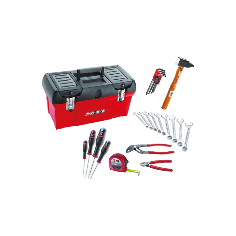 1 Kit - Facom 26 Piece Maintenance Tool Kit with Box