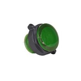 1 pcs : CNX722C500120T - LED Panel Mount Indicators PMI 22mm LED 120V Tab Green MS