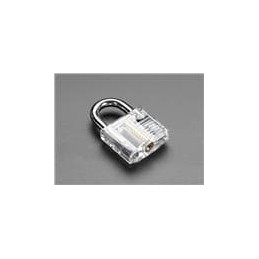 1 pcs : 3804 - Adafruit Accessories Large Clear Practice Padlock