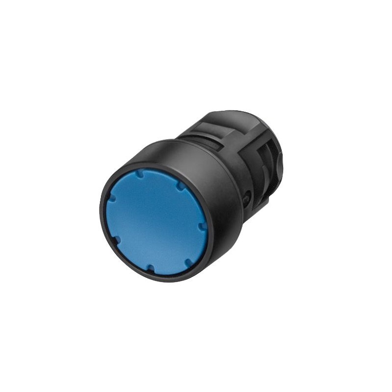 1 pcs - Siemens 3SB Series Black Momentary Push Button, 16mm Cutout