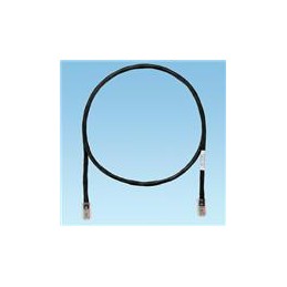 1 pcs : UTPCH6BLY - Ethernet Cables / Networking Cables Copp PCord, Cat 5e, Black UTP Cab