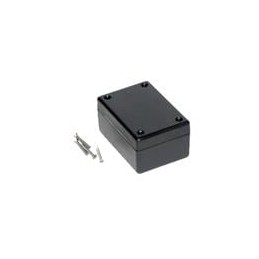 1 pcs : 1594BWBK - Enclosures, Boxes & Cases Flame Retardant ABS 1.1x2.2x3.2' Black