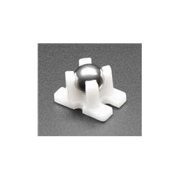 1 pcs : 3949 - Adafruit Accessories 16mm Height Metal Caster Bearing Wheel