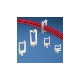 1 pcs : HWS2819-C - Cable Mounting & Accessories Wire Saddle Horiz .19 x 0.28