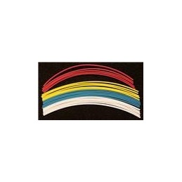 1 pcs : HS010 - Heat Shrink Tubing & Sleeves Heat Srhink Tubing, 2:1 shrink. PO material, 20 pieces, 6' length, 1mm diameter