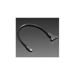 1 pcs : 4056 - Adafruit Accessories Panel Mount Cable USB C to Micro B Male - 30cm