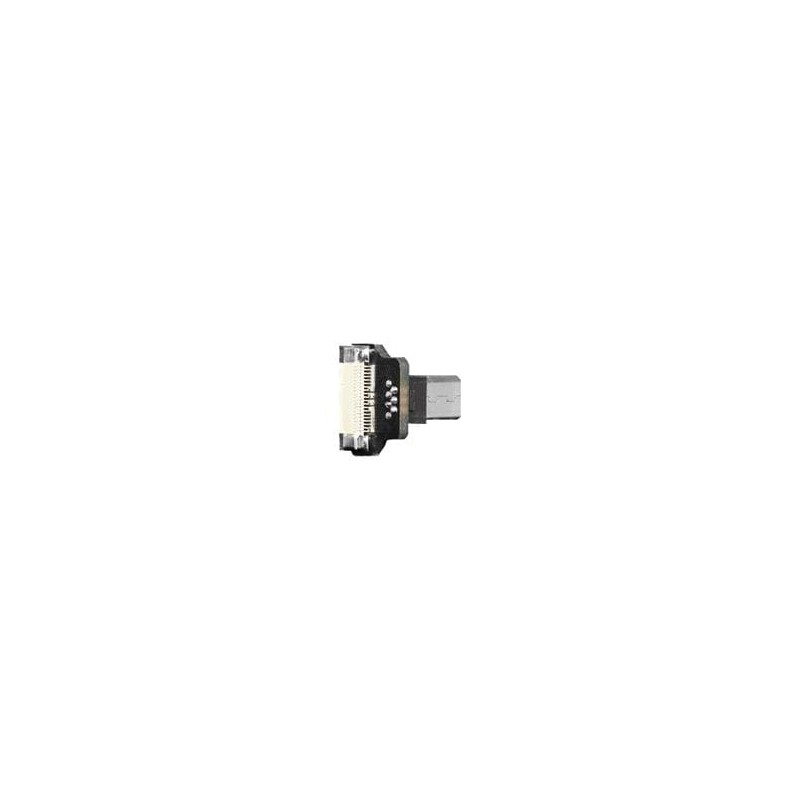 1 pcs : 4105 - Adafruit Accessories DIY USB Cable Parts - Right Angle Micro B Plug Down
