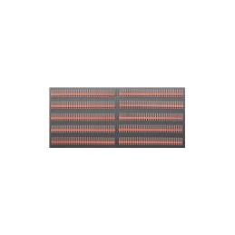 1 pcs : 4151 - Adafruit Accessories Break-away 0.1 36-pin strip male header - Red - 10 pack