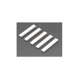 1 pcs : 4155 - Adafruit Accessories 20-pin 0.1 Female Header - White - 5 pack
