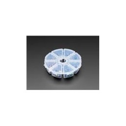 1 pcs : 4184 - Adafruit Accessories 6mm Rainbow Tactile Button Deluxe Party Tray - 160 Pieces