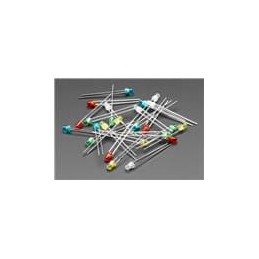 1 pcs : 4202 - Adafruit Accessories Diffused 3mm LED Pack - 5 LEDs each in 5 Colors - 25 Pack