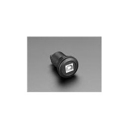 1 pcs : 4212 - Adafruit Accessories USB B Jack to USB A Jack Round Panel Mount Adapter