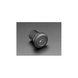 1 pcs : 4261 - Adafruit Accessories USB C Jack to USB C Jack Round Panel Mount Adapter