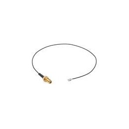 1 pcs : 73230-6230 - RF Cable Assemblies SMA Bulkhead Jack-to-I-PEX MHF I LK Plug, 1.13mm Cable Diameter, 305.00mm Cable Length,