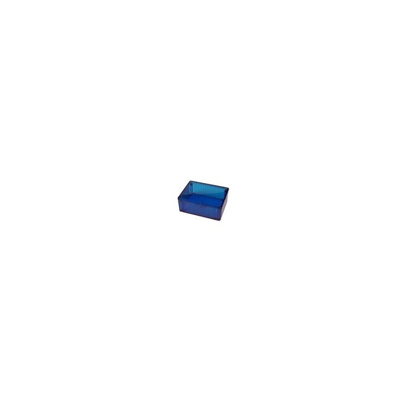 1 pcs : 1591STBU - Enclosures, Boxes & Cases Polycarbonate 4.3x3.2x1.6' IceBlue