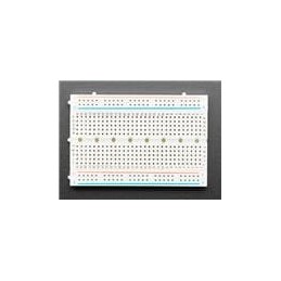 1 pcs : 4539 - PCBs & Breadboards Half-Size Breadboard with Mounting Holes