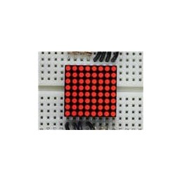 1 pcs : 454 - Adafruit Accessories Mini 8x8 Red LED Matrix