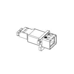 1 pcs : 09574420511000 - Fibre Optic Connectors PushPull LC Duplex Multimode GOF plstc