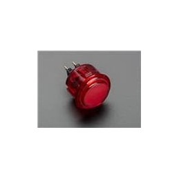 1 pcs : 473 - Adafruit Accessories Arcade Button 30mm Translucent Red