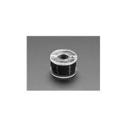 1 pcs : 4736 - Adafruit Accessories Ultra-Fine Stranded Wire Spool - 10 meters - 30AWG - Black