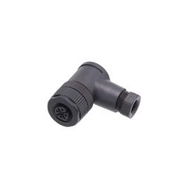 1 pcs : 1681130 - Circular Metric Connectors M12 R/A SKT 4P PG7