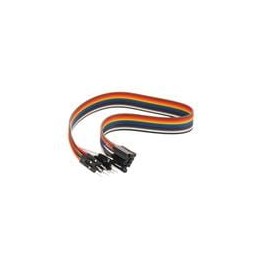 1 pcs : 5018 - Jumper Wires Premium Female/Male Extension Jumper Wires - 10 x 12 (300mm)