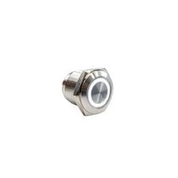 1 pcs : PV6F240SS-301 - Pushbutton Switches 2A 48VDC WHT LED 16mm Off(On) SPST