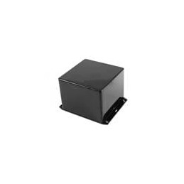 1 pcs : 1591VFLBK - Enclosures, Boxes & Cases FR ABS w/Flanged Lid 4.7x4.7x3.5' Black