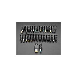 1 pcs : 5474 - Adafruit Accessories 30 Piece 5.5 / 2.1mm to DC Barrel Jack Adapter Kit