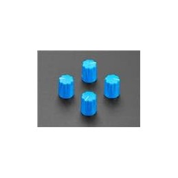1 pcs : 5536 - Adafruit Accessories Blue Micro Potentiometer Knob - 4 pack
