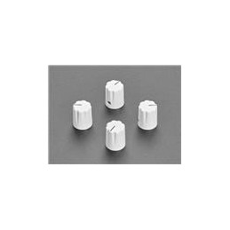 1 pcs : 5538 - Adafruit Accessories White Micro Potentiometer Knob - 4 pack