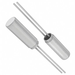 10 pcs - Abracon 32.768kHz Crystal ±20ppm Cylindrical Can, Radial 2.1 x 6.2mm