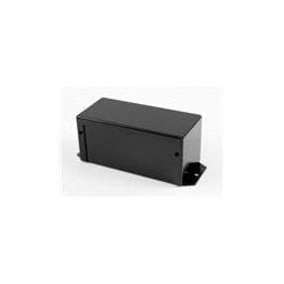 1 pcs : 1411FBKBK - Enclosures, Boxes & Cases Utility Enclosure - 5.0 x 2.2 x 2.2' - Aluminum Black w/ Flanges