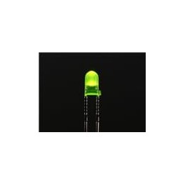 1 pcs : 779 - Adafruit Accessories Diffused Green 3mm LED - 25 pack