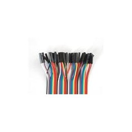 1 pcs : 793 - Adafruit Accessories Female/Female Jumper Wires - 40 x 12'