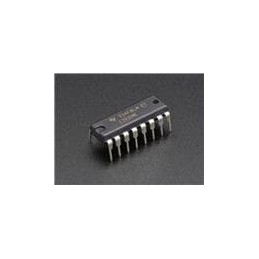 1 pcs : 807 - Adafruit Accessories Dual H-Bridge Motor Driver for DC or Steppers - 600mA - L293D