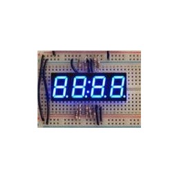 1 pcs : 812 - Adafruit Accessories Blue 7-segment Clock Display