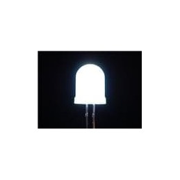 1 pcs : 846 - Adafruit Accessories Diffused White 10mm LED - 25 pack