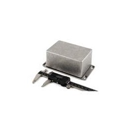 1 pcs : 1590WTFL - Enclosures, Boxes & Cases Diecast w/Flange 4.8x2.17x3.2'Natural