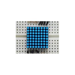 1 pcs : 956 - Adafruit Accessories Mini 8x8 Blue LED Matrix